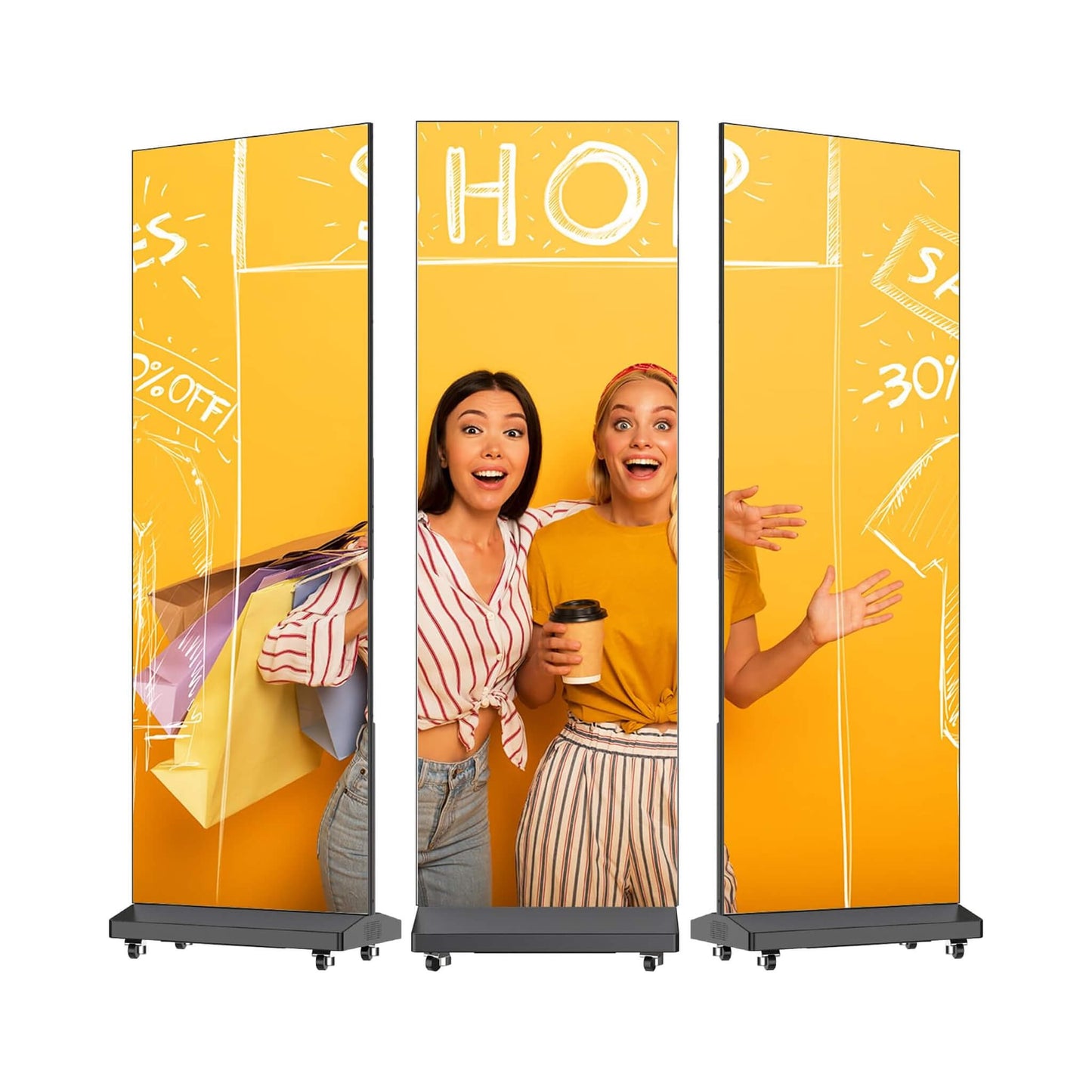 80-Inch Commercial Ultra-High Resolution LED Digital Advertising Signage Display (SAK50816)