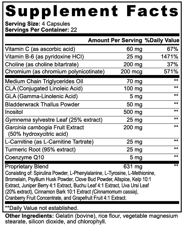 SUPER FAT BURNER WITH MCT