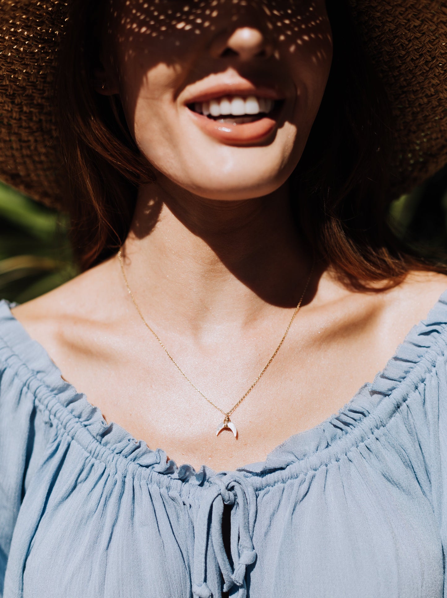 Moonbeam Necklace - ( Multiple Colors Available ) As Seen On Chambers