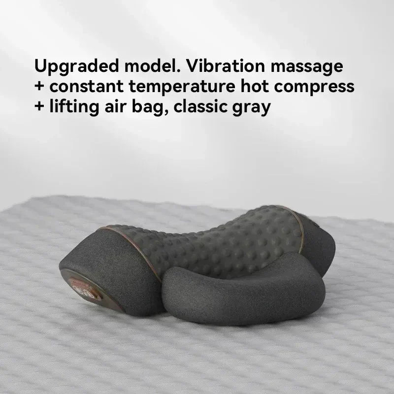 💆♂️ Electric Neck Massager Pillow – Heated Cervical Support with Vibration