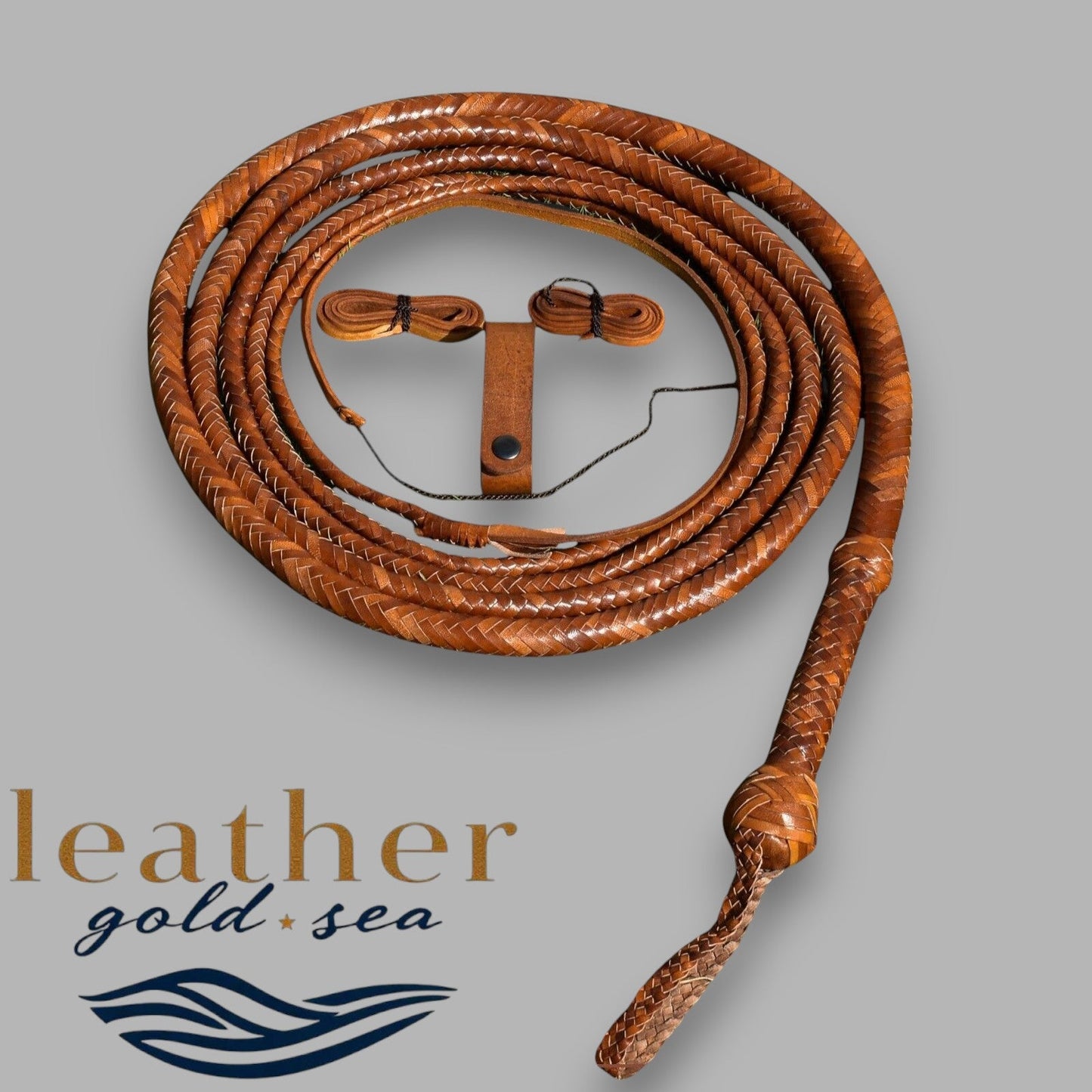 Indiana Jones Bullwhip – Handmade Leather, Made in USA