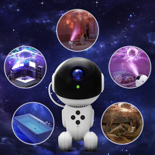 Robot Galaxy Lights Projector, Star Projector Nebula Light with Remote - Galaxy Star Night Light for Bedroom with Timer  Kids Adult Gifts for Christmas Birthdays