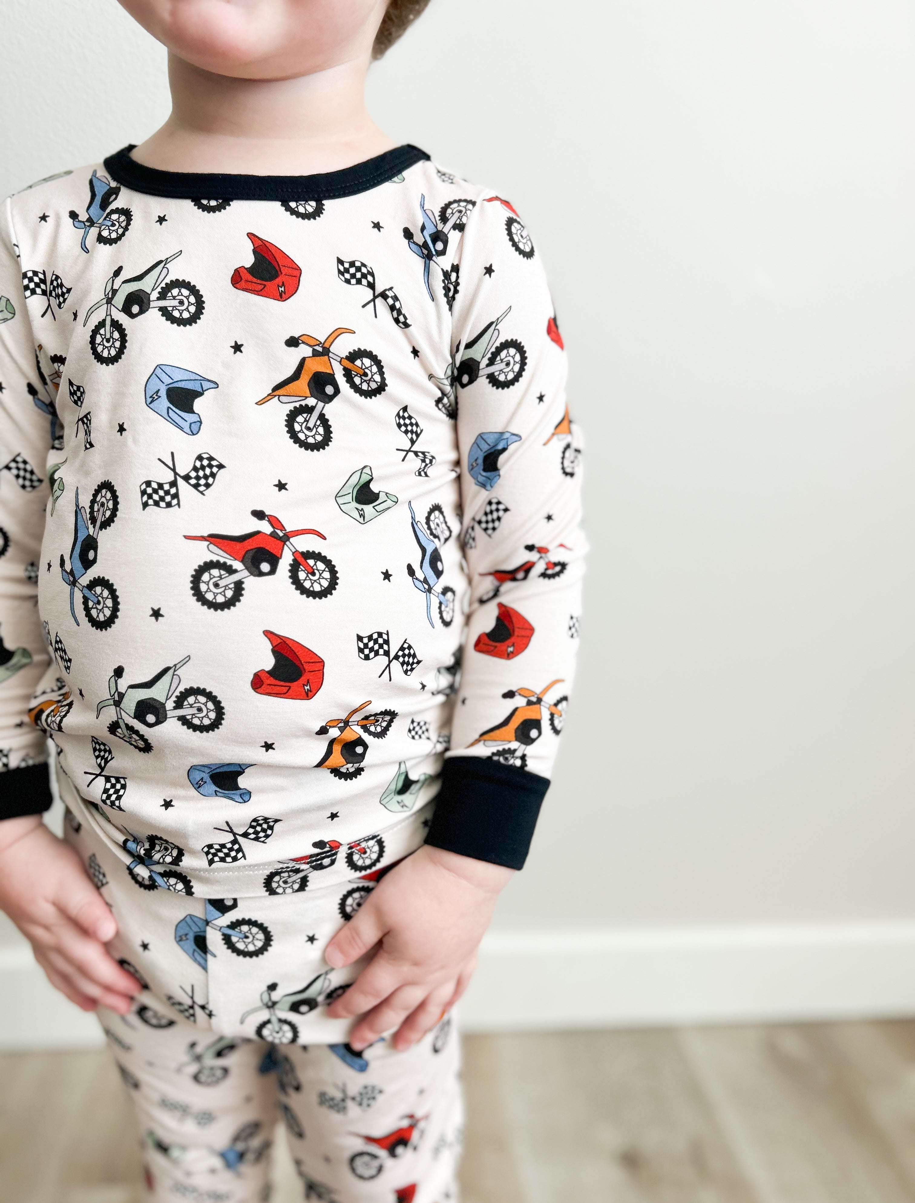 Little Racers Two Piece Pajama Set