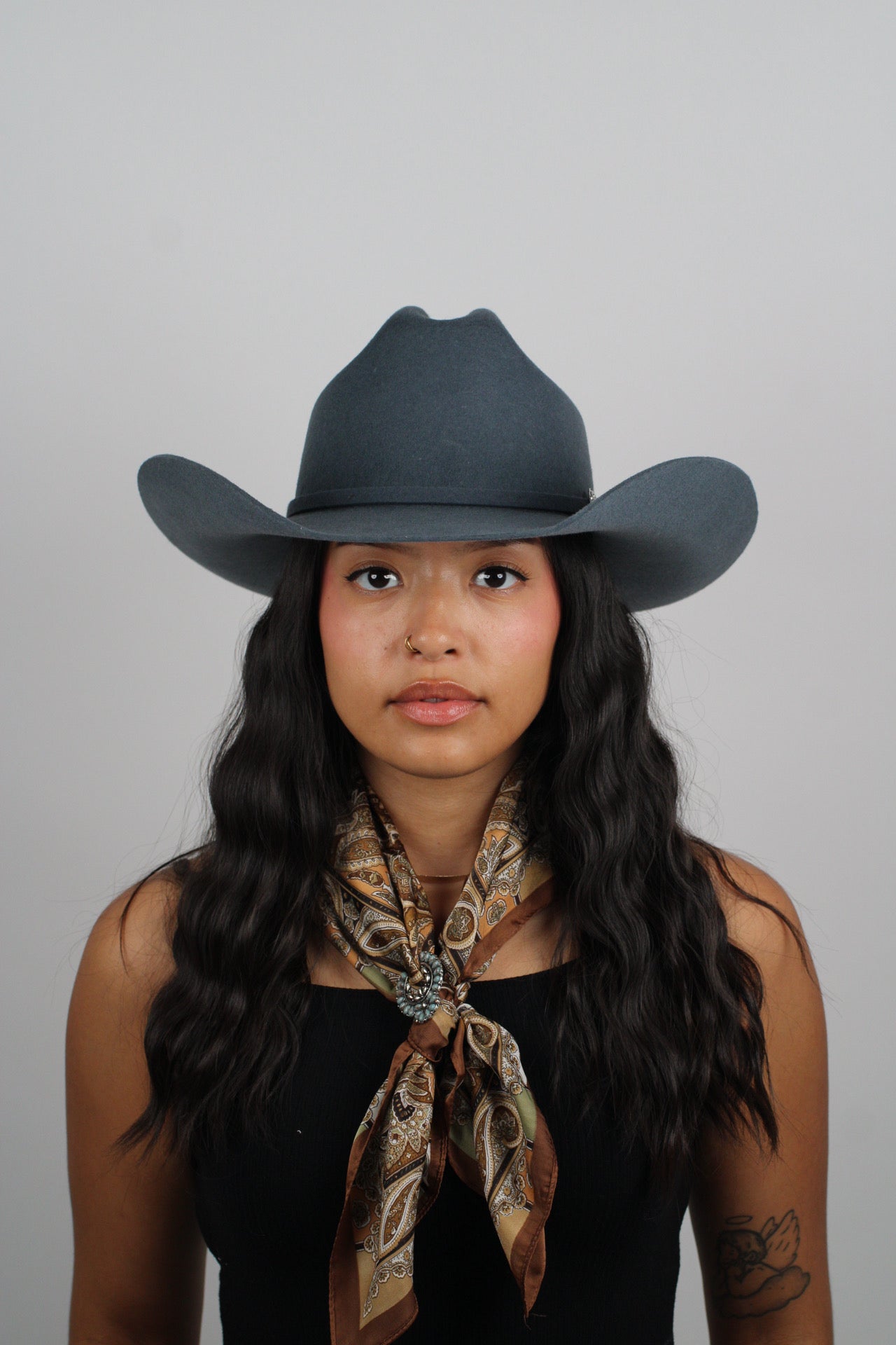 Mustang Cowboy Hat - Stone Blue