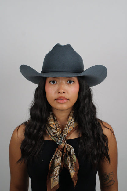 Mustang Cowboy Hat - Stone Blue