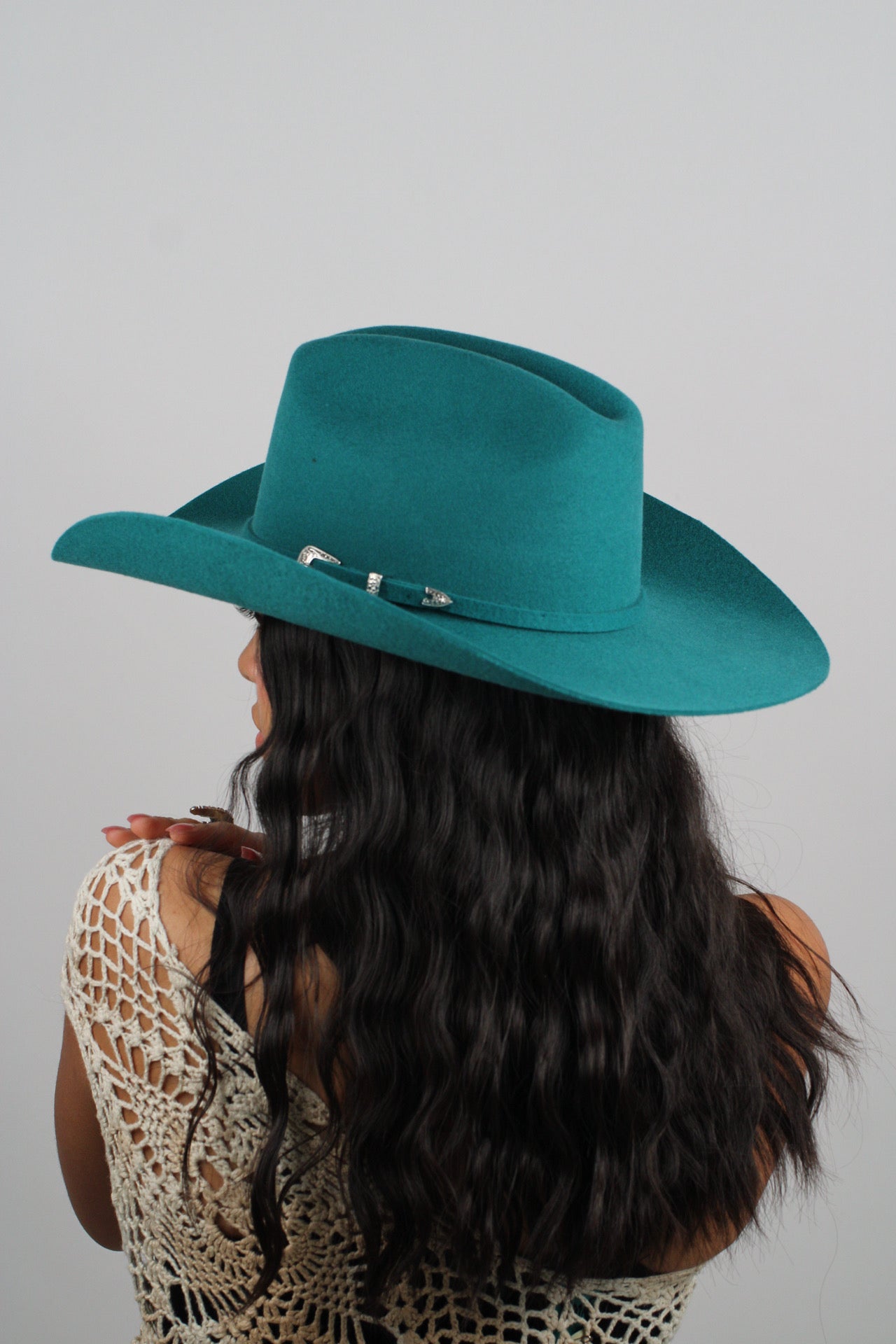 Mustang Cowboy Hat - Turquoise