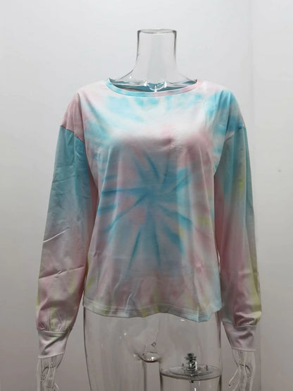 Women's Plus Size Loose Round Neck Sweater Top