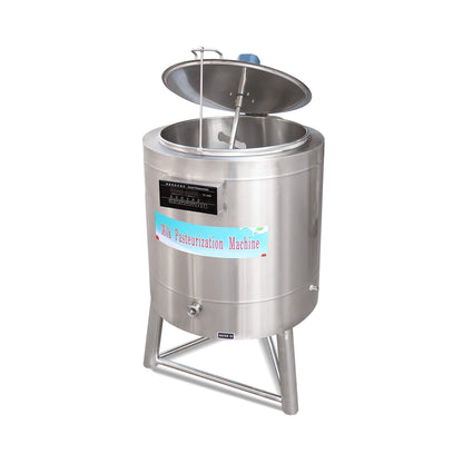Heavy-Duty 220V Stainless Steel Commercial Milk And Ice Cream Mix Pasteurizer Machine [Without Plug] (SAK81320)