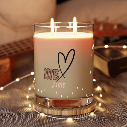 Relaxing 'Me Time' Scented Candle - 11oz Full Glass