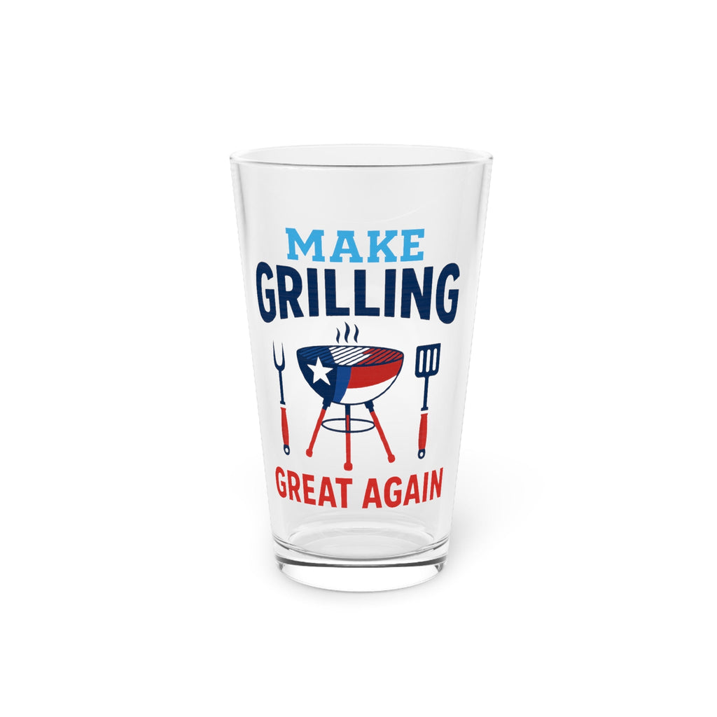 "Make Grilling Great Again" Pint Glass (16oz)