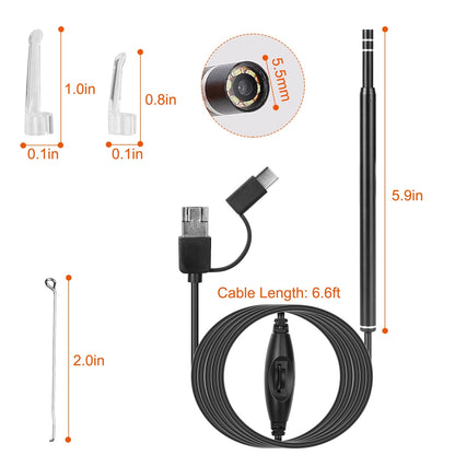 Ear Endoscope Wax Remover