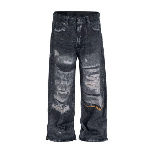 WIDEBOY SUTURE DENIM