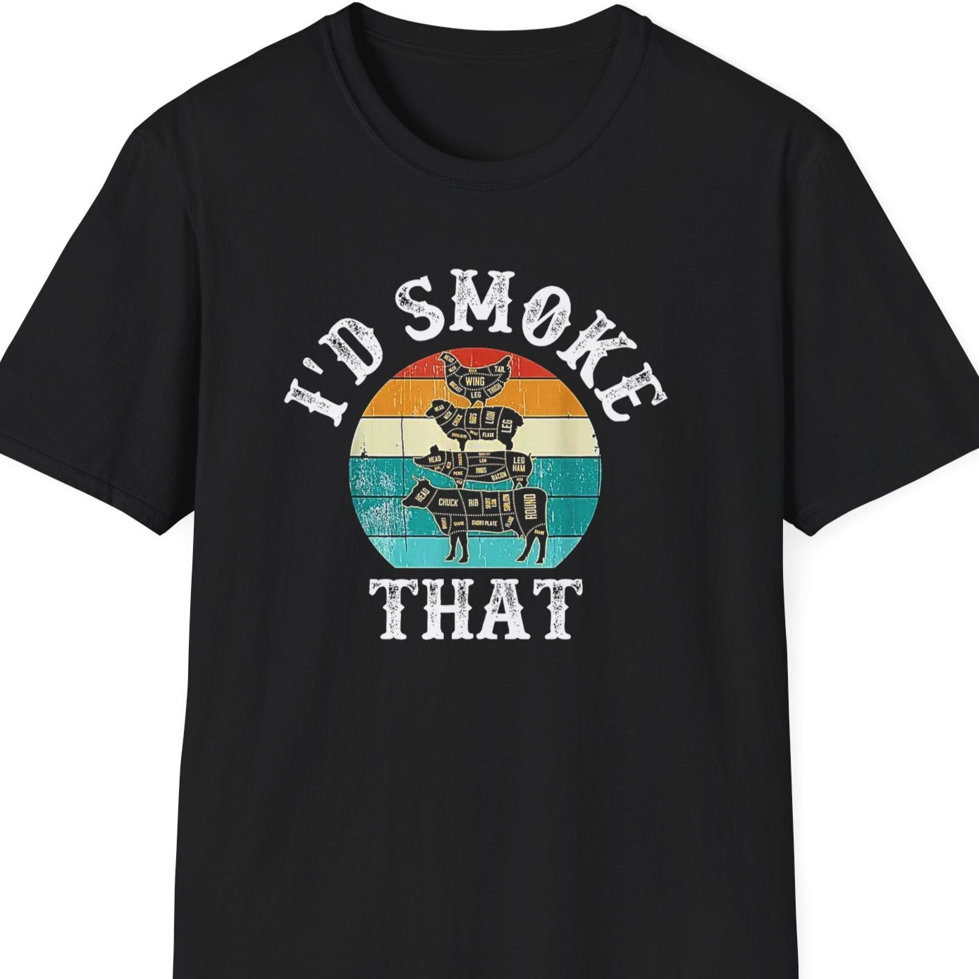 "I'd Smoke That" Softstyle T-Shirt