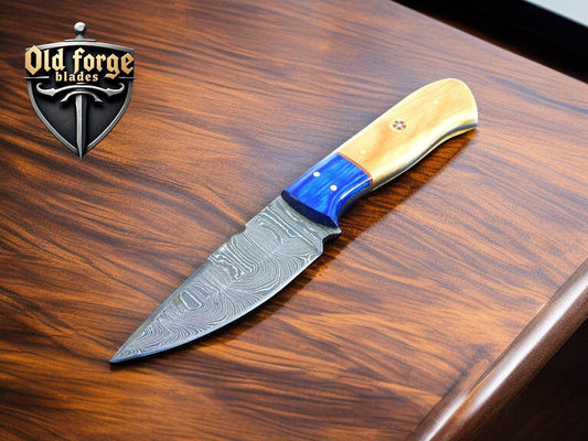 Best Steel for Hunting Knife – Handmade Damascus Knife