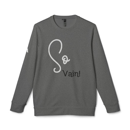 adidas Unisex Fleece Crewneck Sweatshirt So Vain