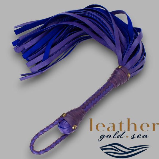 Purple Flogger – Handmade, High-Quality & Made in USA