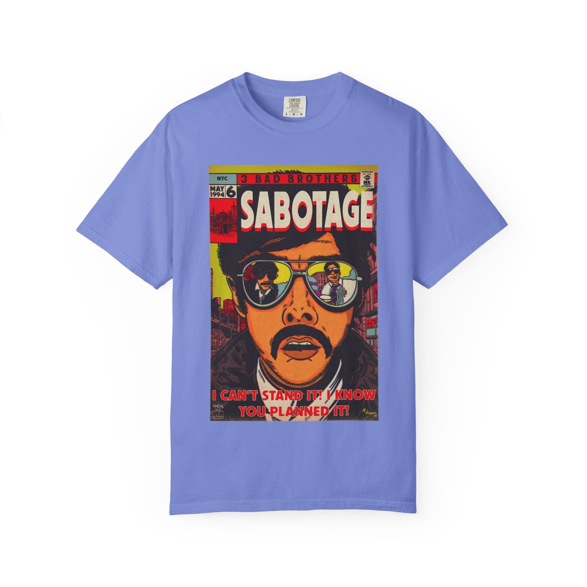 Sabotage - Unisex Comfort Colors Garment-Dyed Heavyweight Short Sleeve Cotton T-shirt