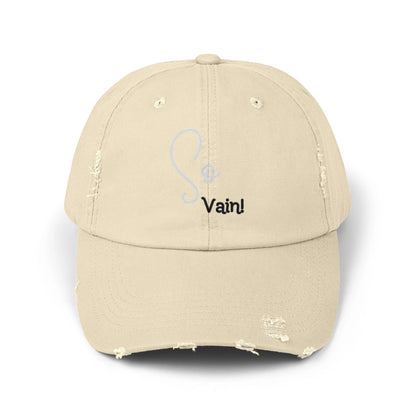 So vain Unisex Distressed Cap
