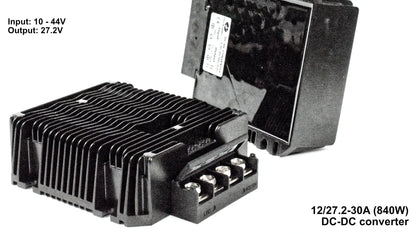 DC-DC Converters: step up/down transformers for 12V, 24V & 48V