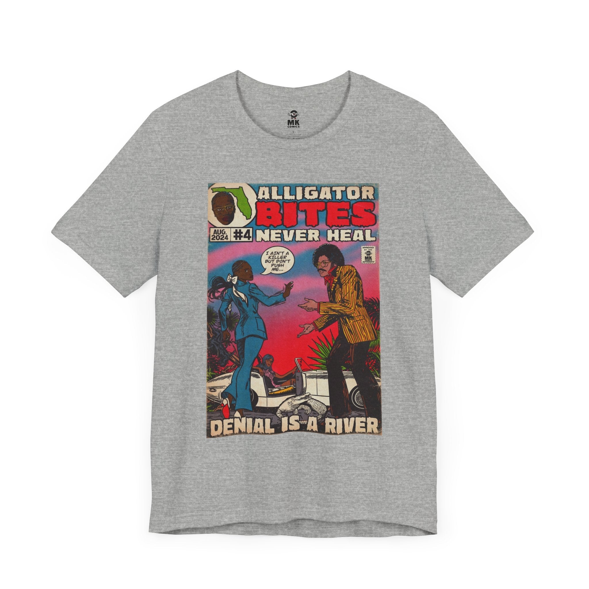 Denial is a River - Unisex Jersey Short Sleeve Tee