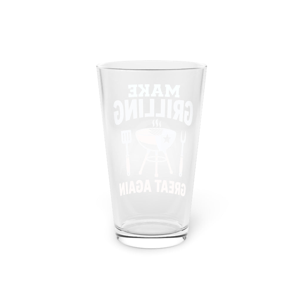 "Make Grilling Great Again" Pint Glass (16oz)
