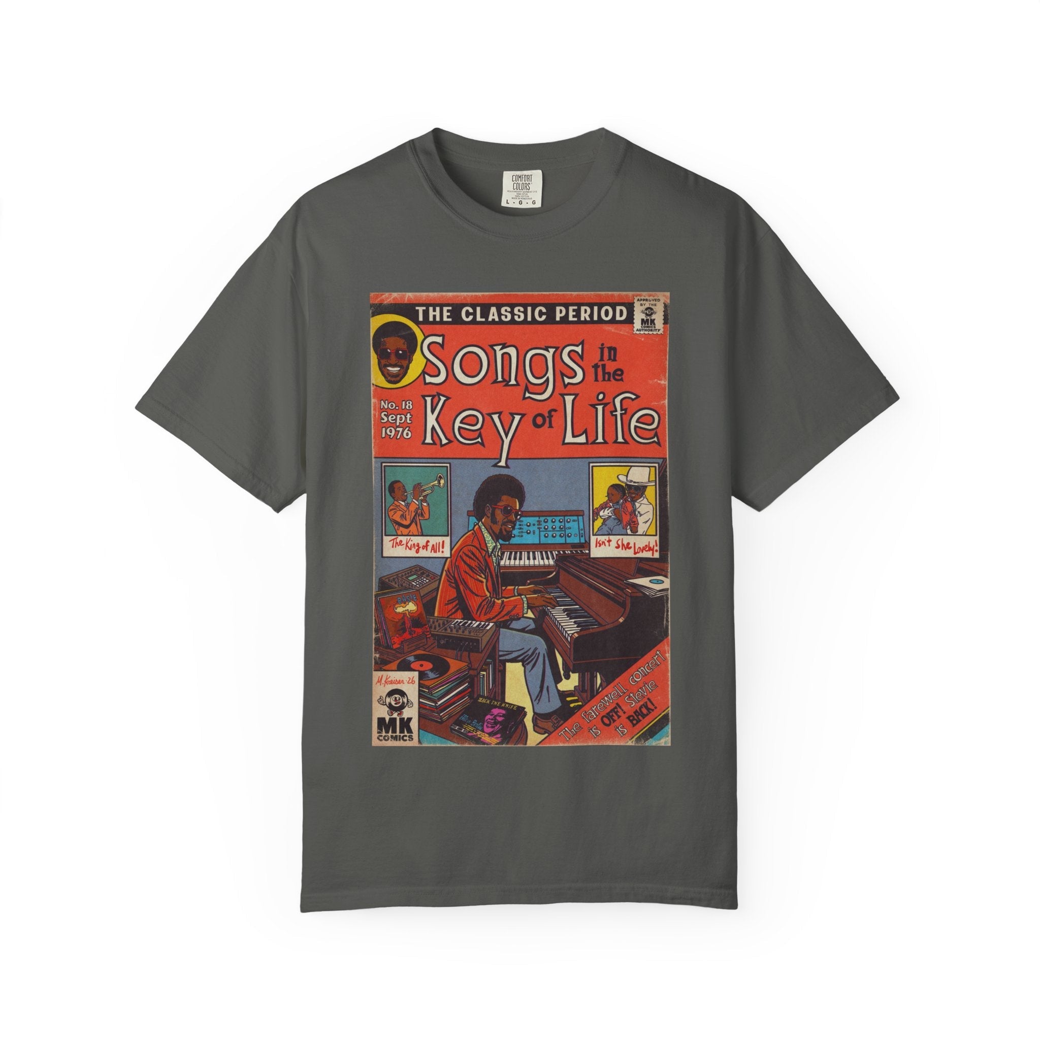 Songs in the Key of Life - Unisex Comfort Colors T-shirt