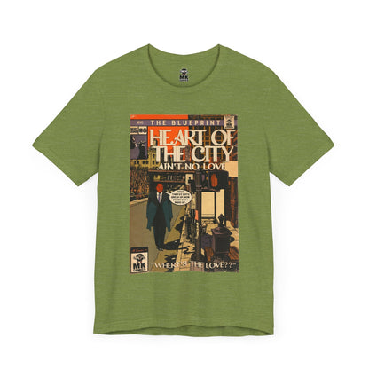 Heart of the City - Unisex Jersey Short Sleeve Tee