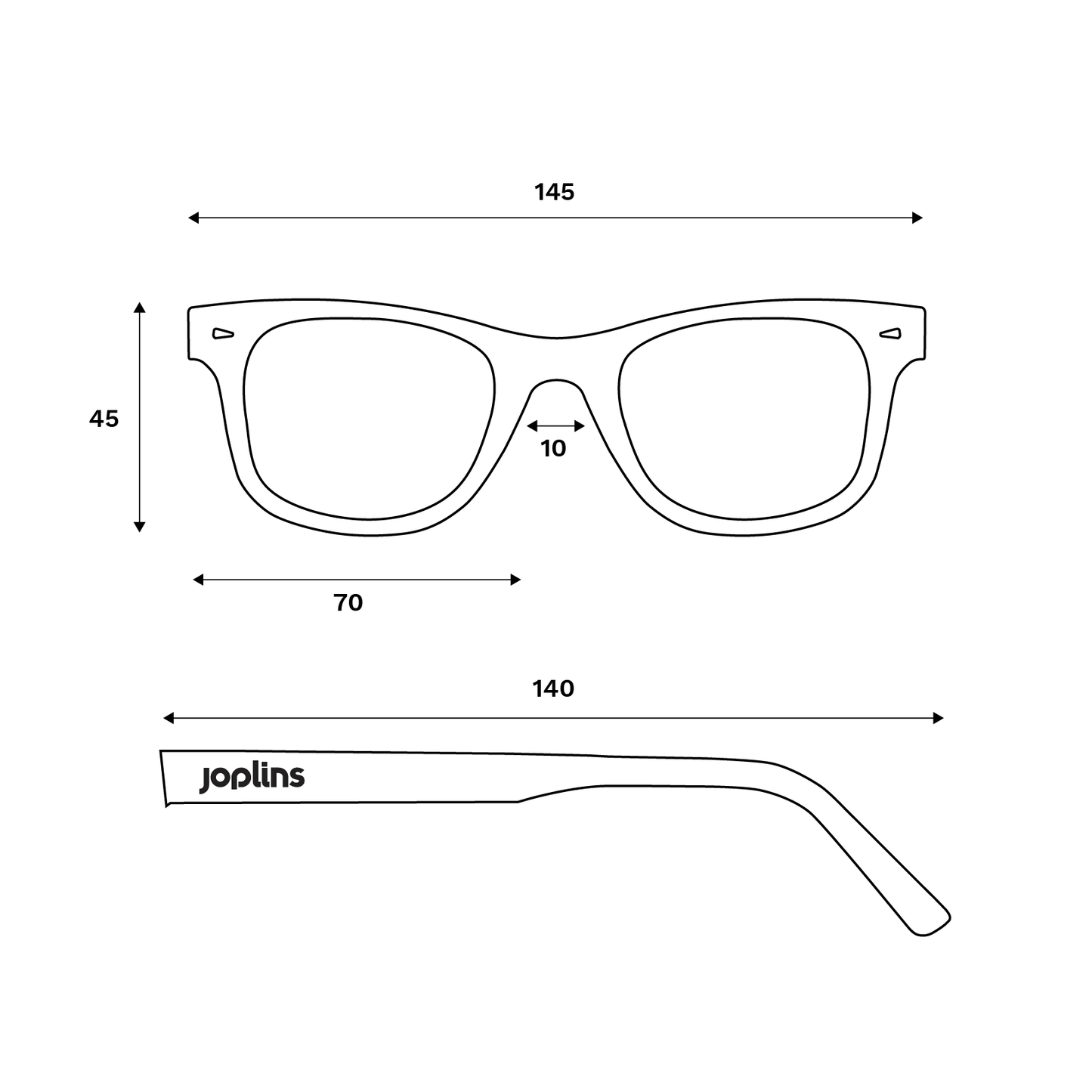 Moon - Unisex Wooden Sunglasses