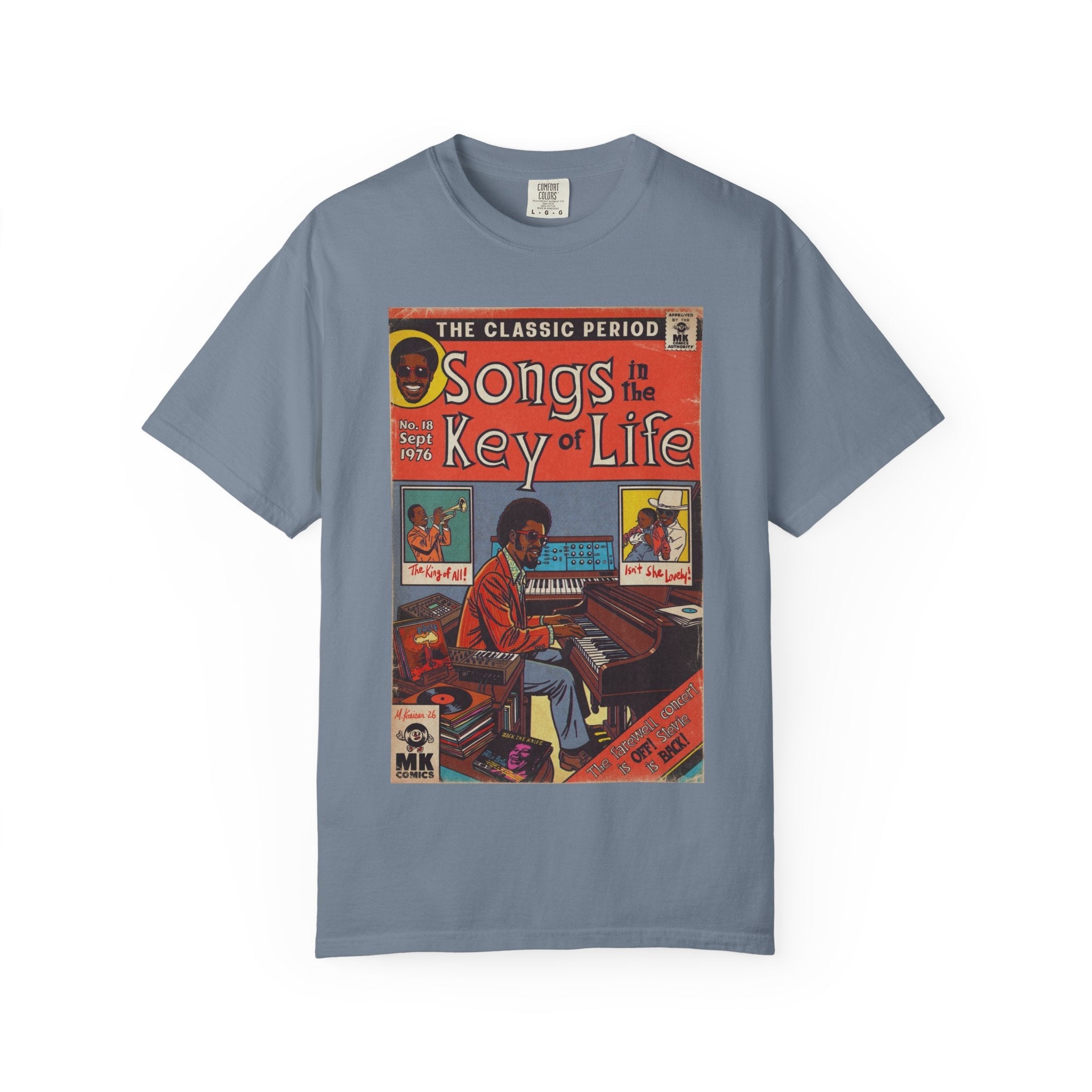 Songs in the Key of Life - Unisex Comfort Colors T-shirt
