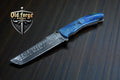 Professional Fixed Blade Hunting Knife – 10” Damascus