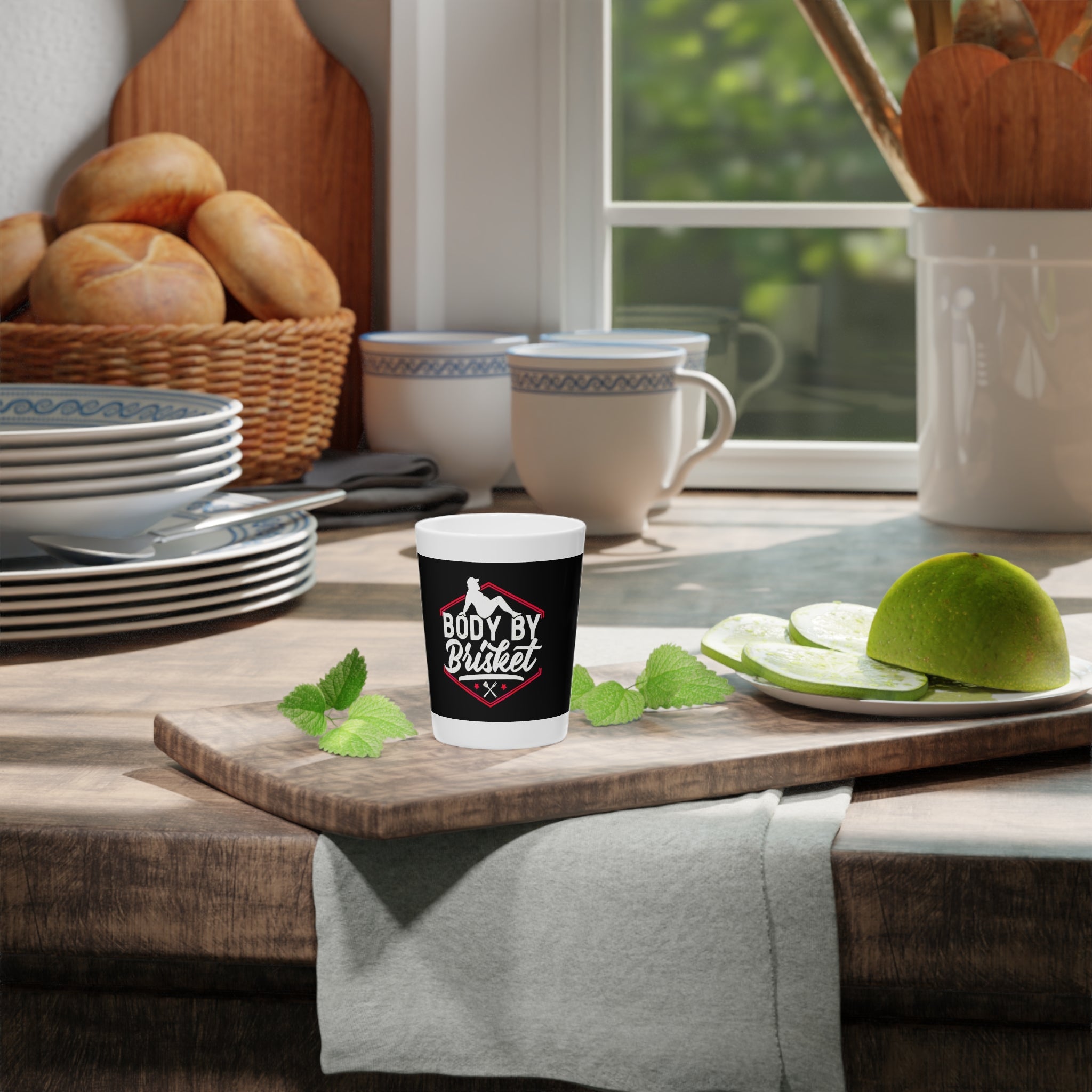 "Body By Brisket" Shot Glass – 1.9 oz