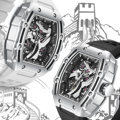 Openwork Carved Luminous Fully Automatic Mechanical Watch