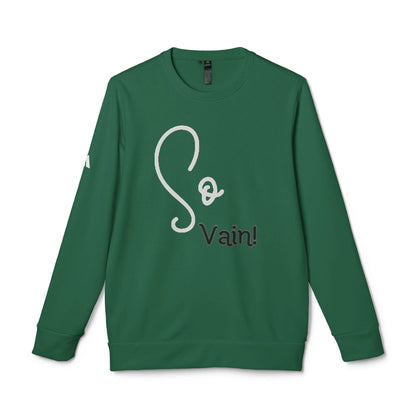 adidas Unisex Fleece Crewneck Sweatshirt So Vain