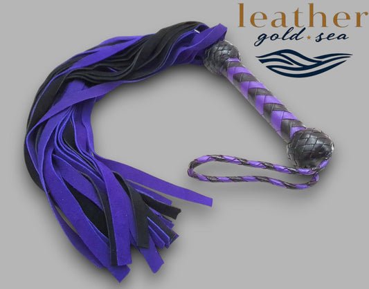 Cowhide Leather Flogger – Handmade Genuine Leather