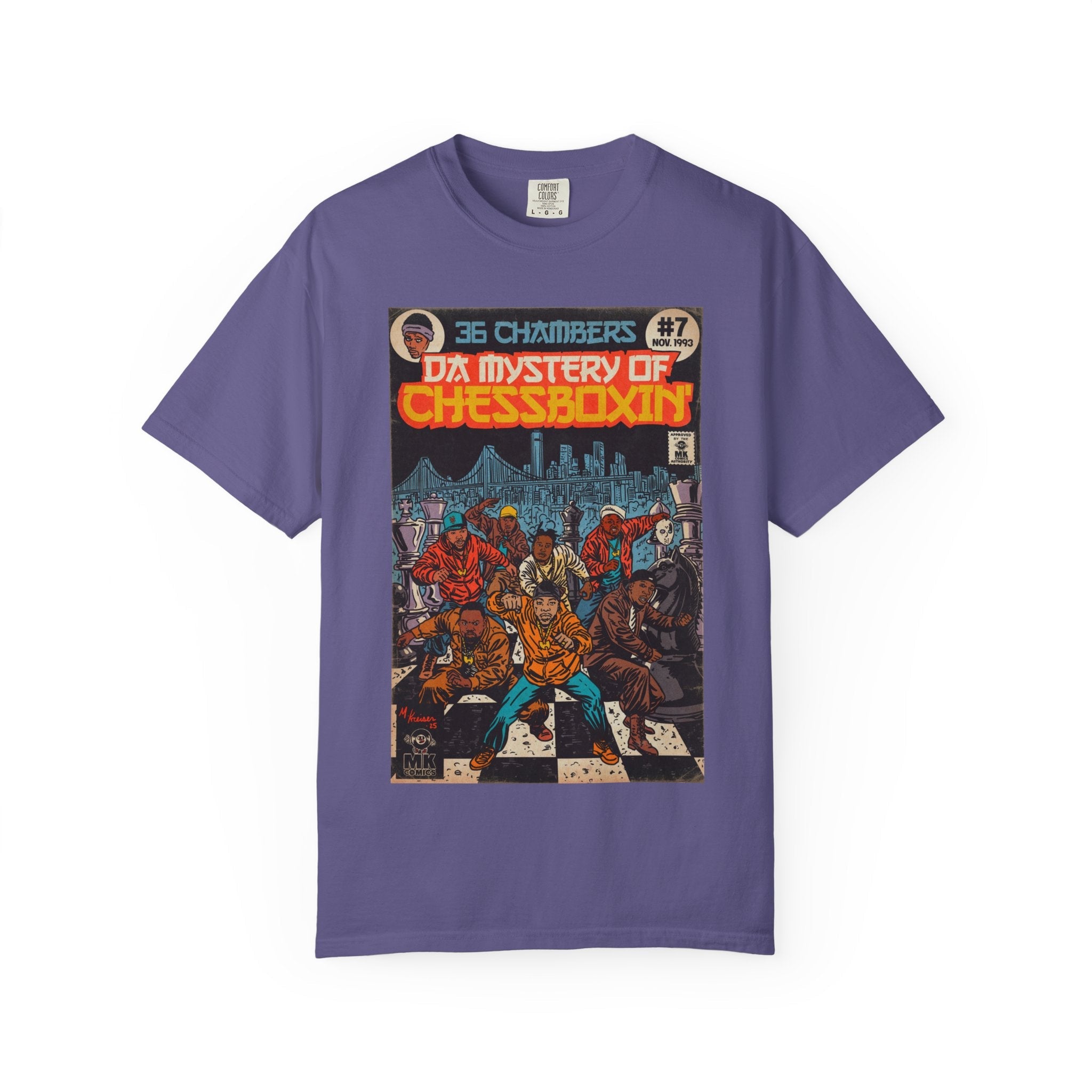 Da Mystery of Chessboxin - Unisex Comfort Colors T-shirt | Hip Hop Graphic Cotton Oversized Streetwear Tee