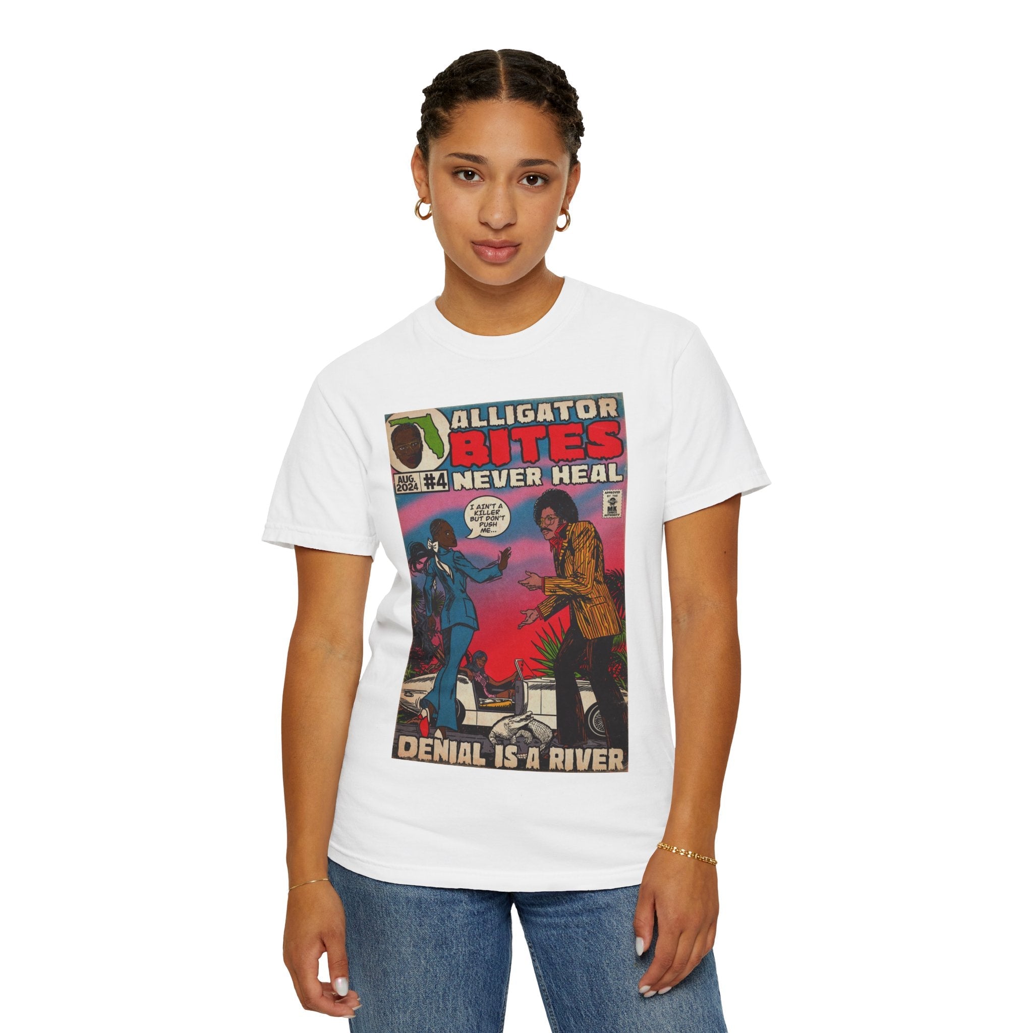 Denial is a River - Unisex Comfort Colors T-shirt