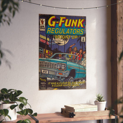 Regulate - Matte Vertical Posters