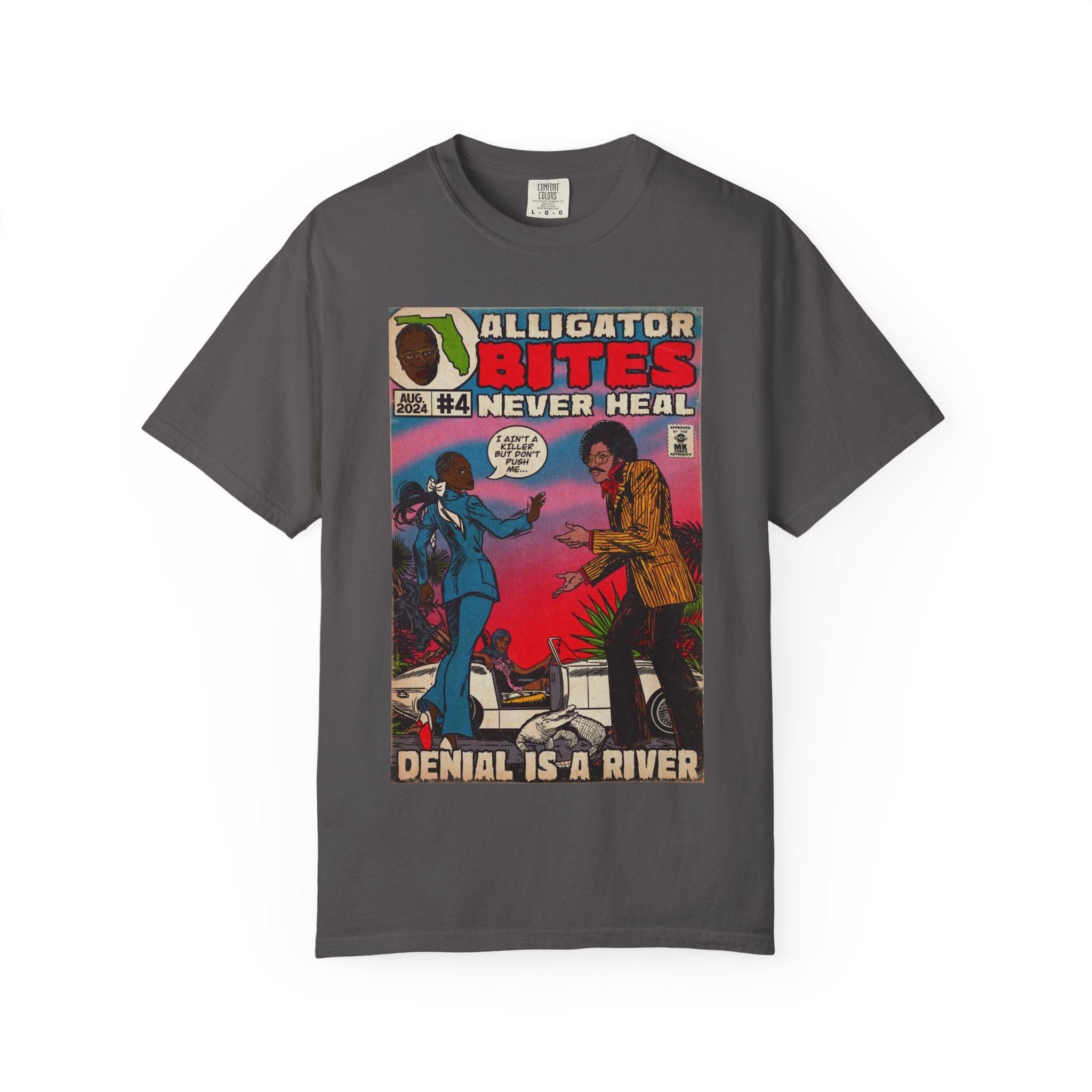 Denial is a River - Unisex Comfort Colors T-shirt