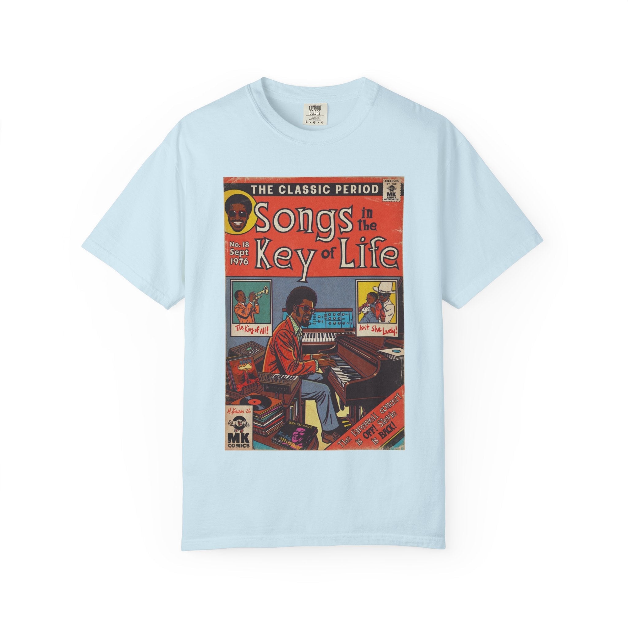Songs in the Key of Life - Unisex Comfort Colors T-shirt