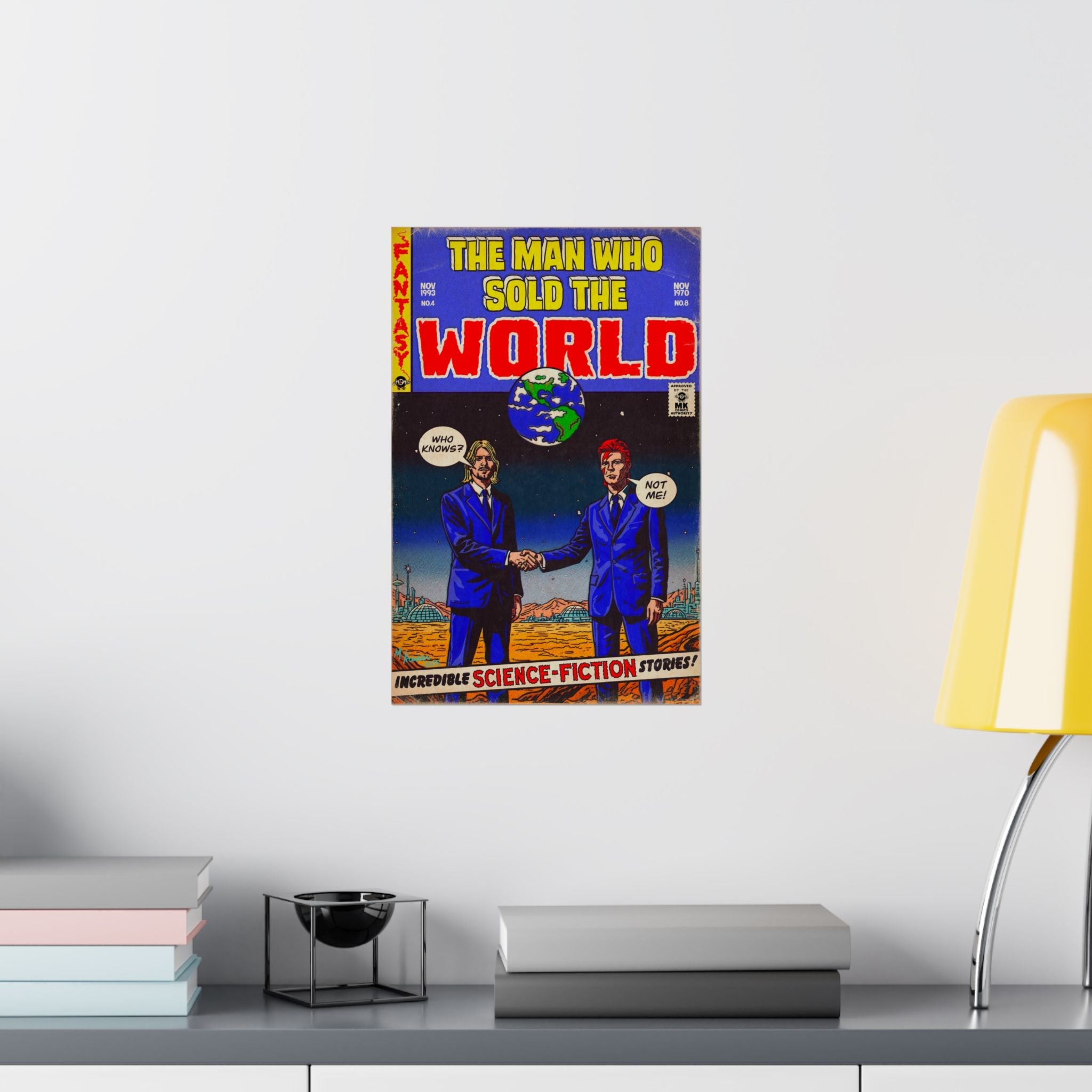 The Man Who Sold The World - Vertical Matte Posters