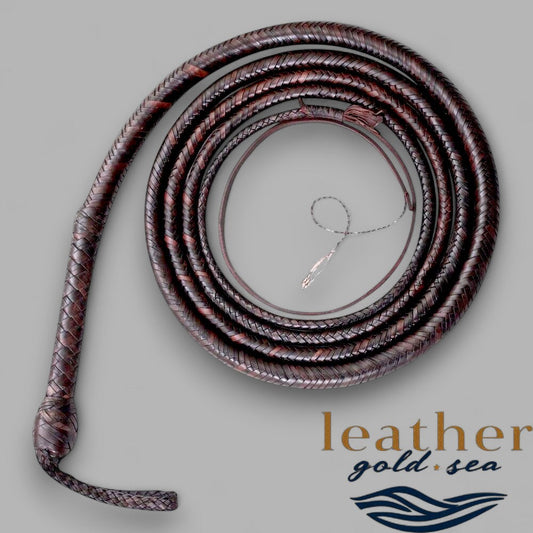 Bull Whips – Handmade Leather 16 Plait, Made in USA