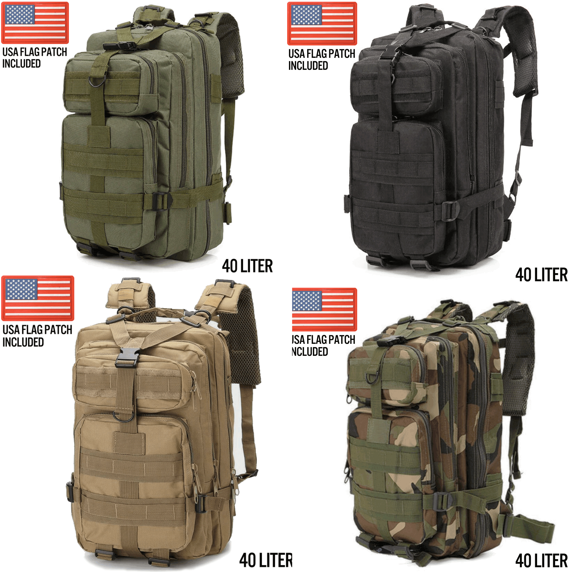 Tactical Backpack for Survival Gear