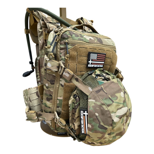 Redemption Tactical® Crusader Flatpack Plate Carrier Bag + Hydration Bladder