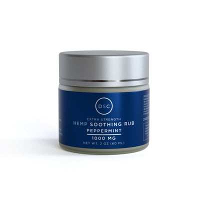 DSC Cooling Peppermint Hemp Cream for Feet & Legs