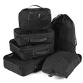 Votagoo Tactical Packing Cubes 6 Packs Lightweight Luggage Set Packing
