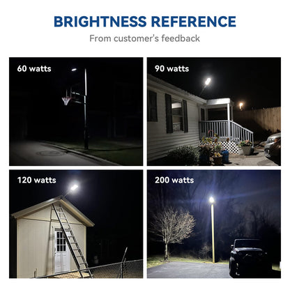 60W 90W 120W Solar Street Light -ES04 Series