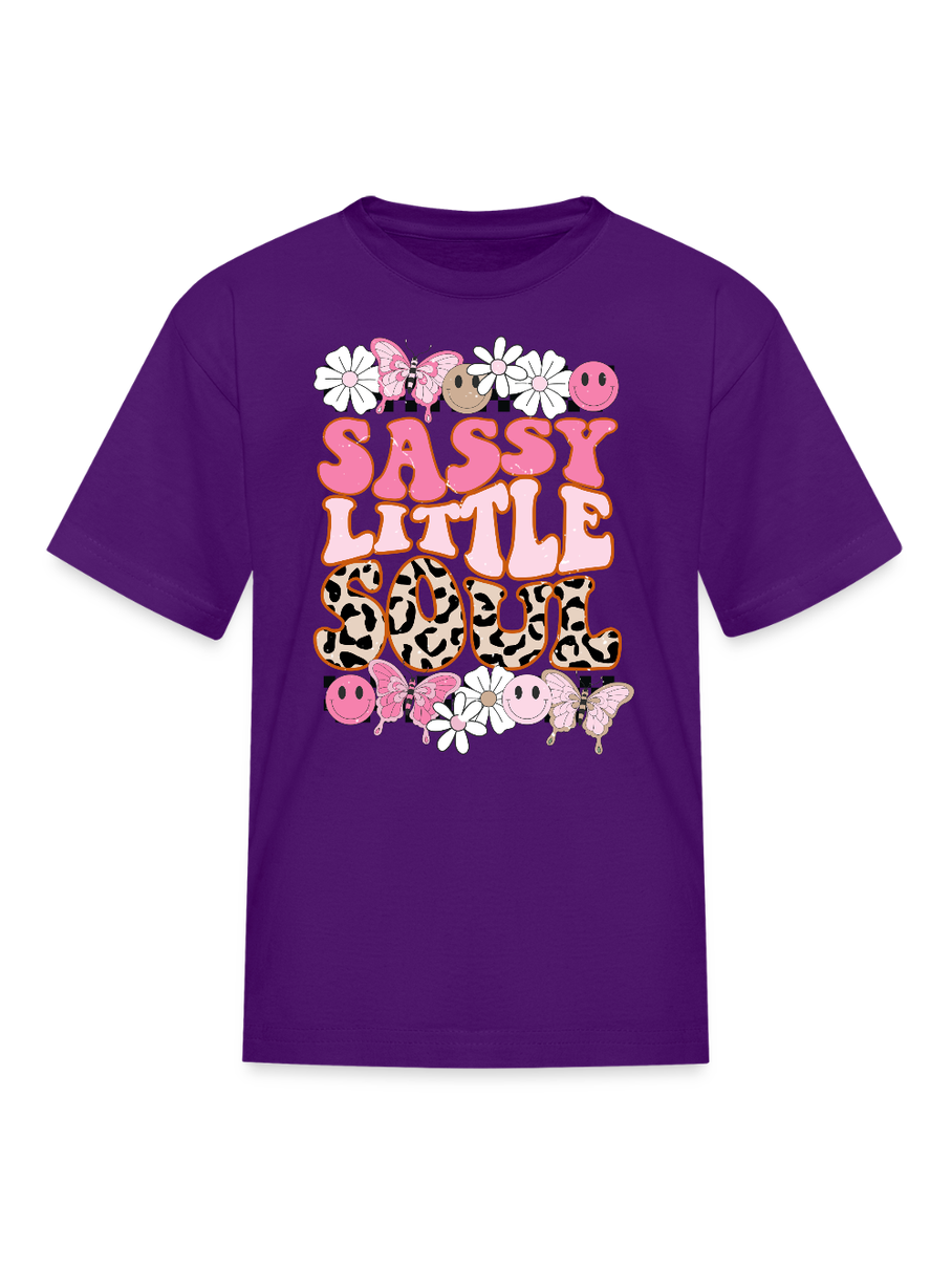 Girls Sassy Little Soul Short Sleeve T-Shirt