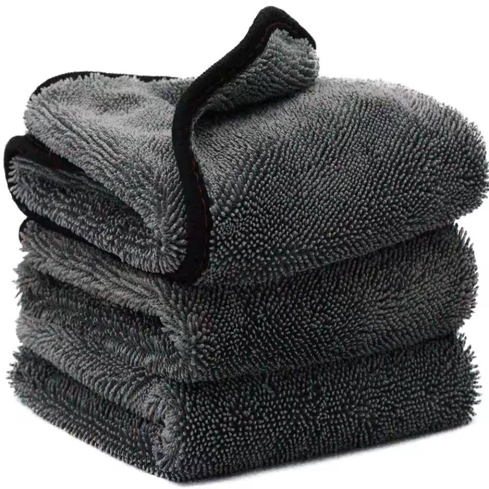 1200GSM Microfiber Twist Car Drying Towel