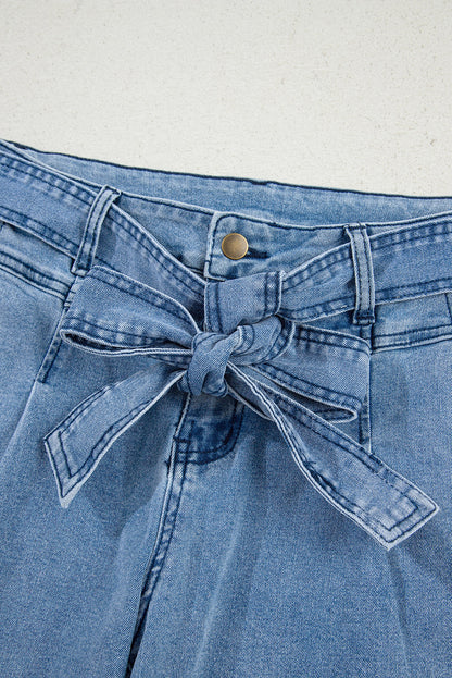 Ava Sash Wide Leg Jeans