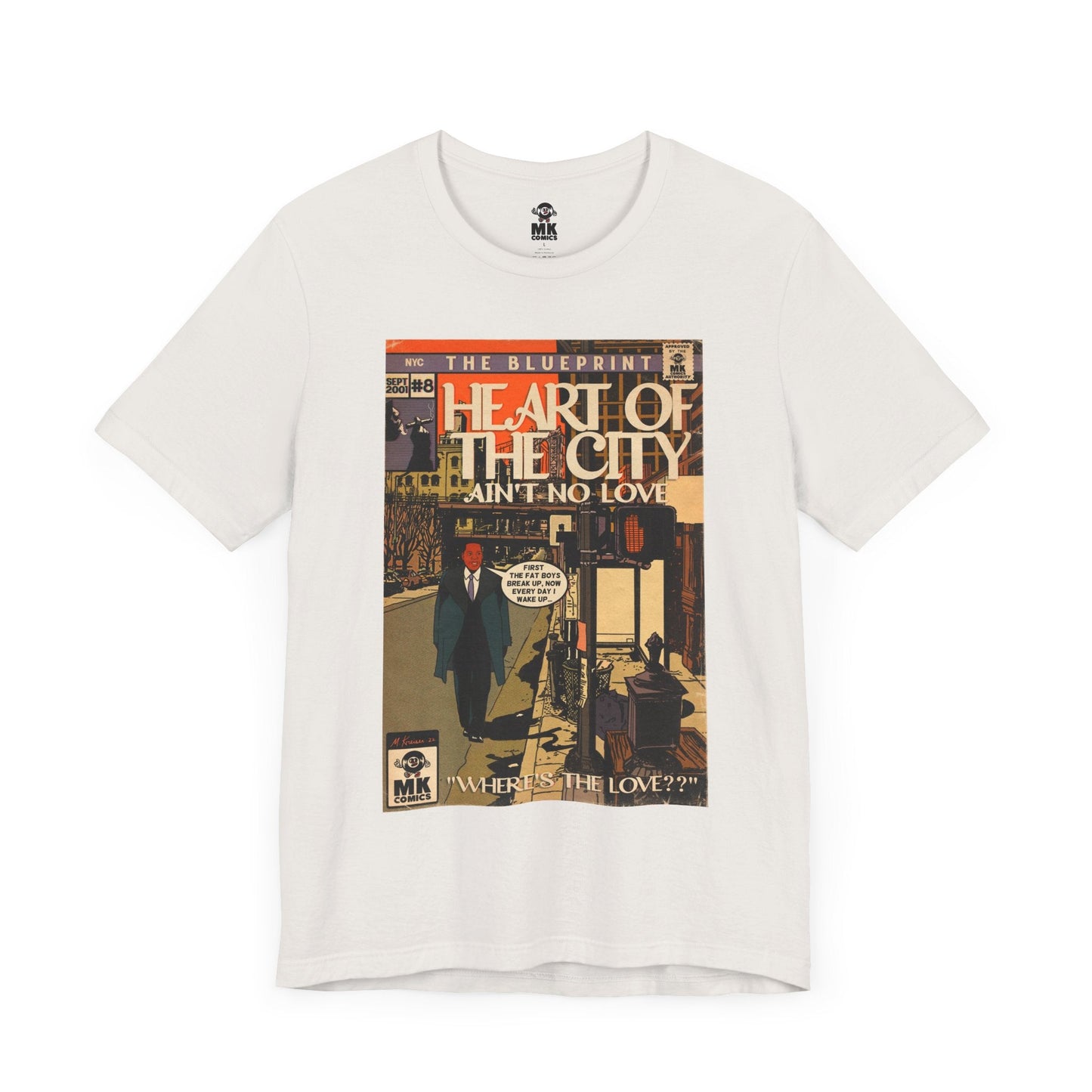 Heart of the City - Unisex Jersey Short Sleeve Tee